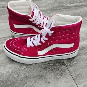 Vans Unisex Pig Suede Sk8 Hi Shoes W Sz 5 Men Sz 3.5